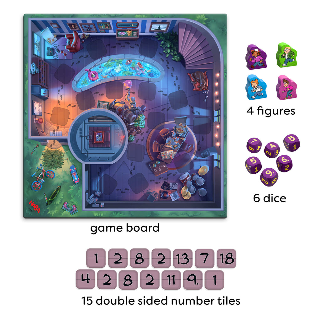 Secret Code 13+4 Math Game