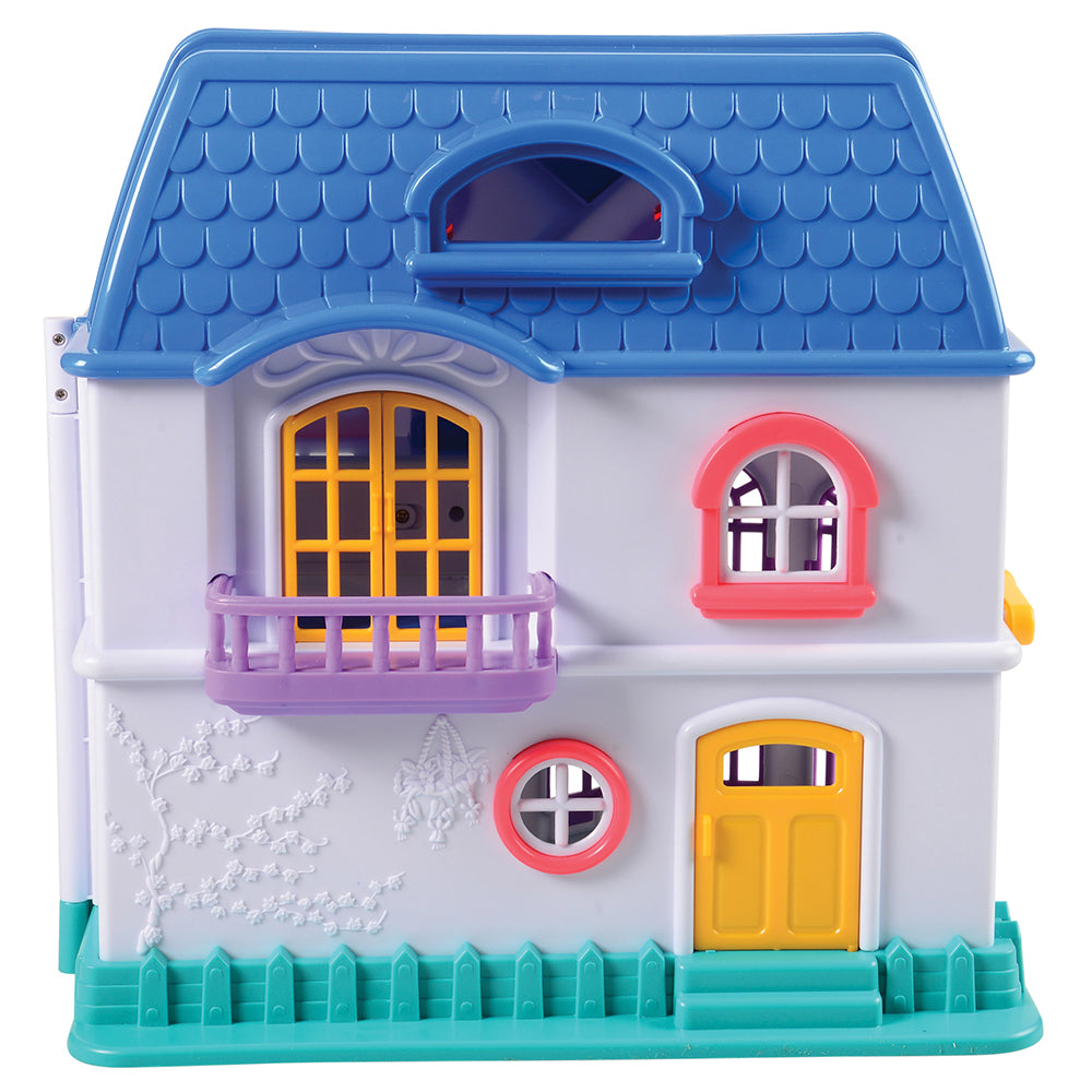 Happy Home Take-Along Doll House | 33 Piece Set